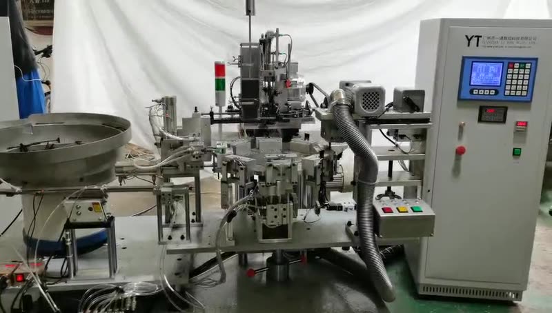 Automatic keyboard brush production line